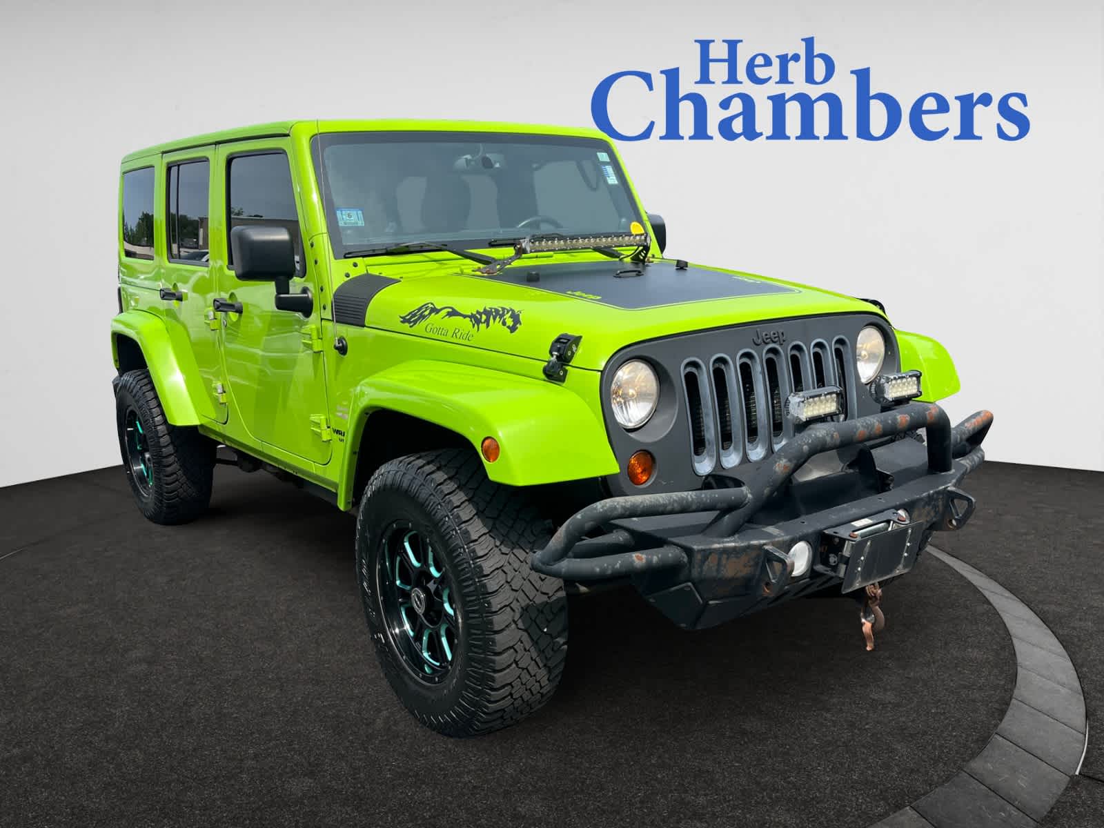 used 2013 Jeep Wrangler Unlimited car, priced at $15,788