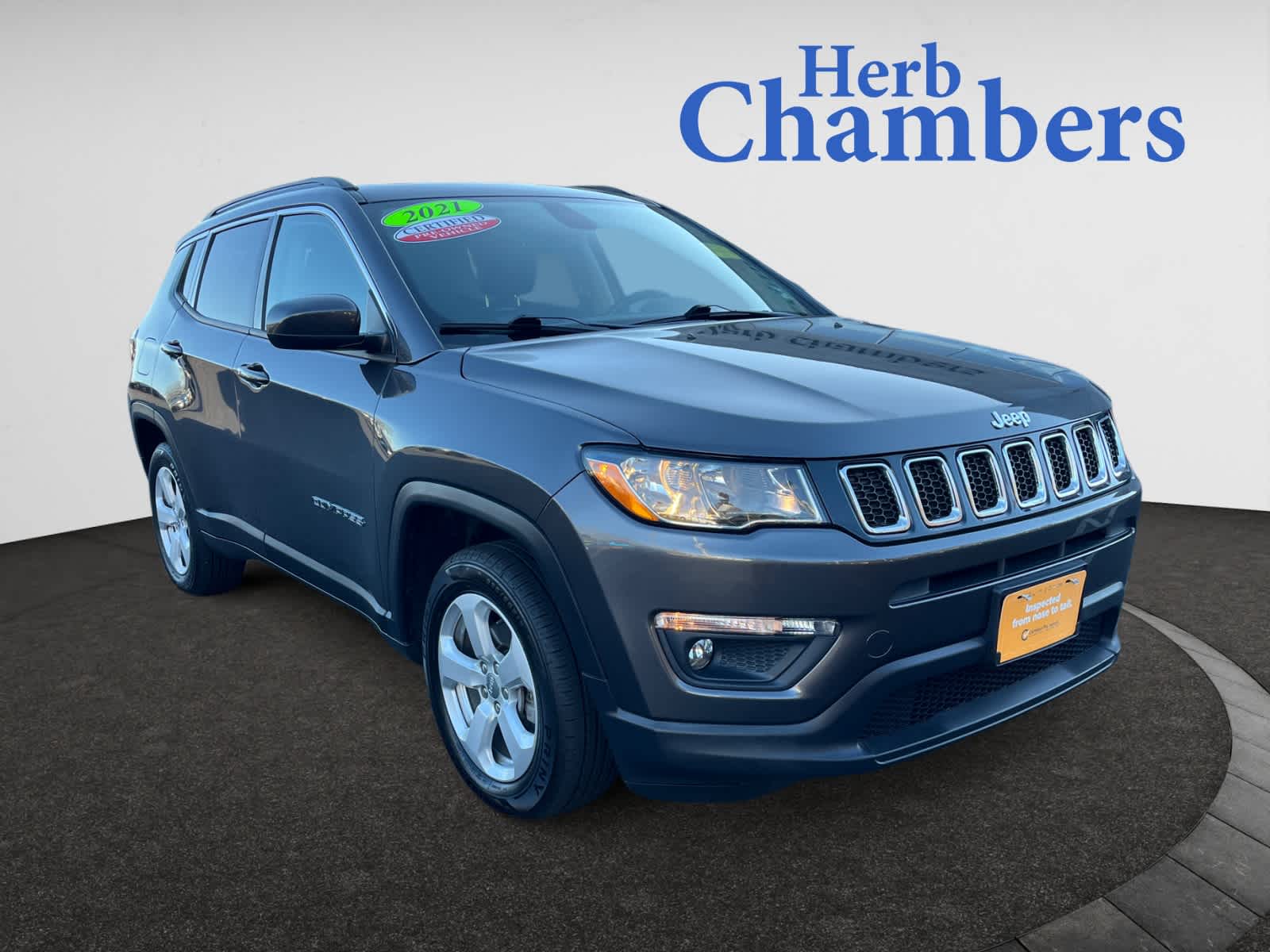 used 2021 Jeep Compass car, priced at $22,998