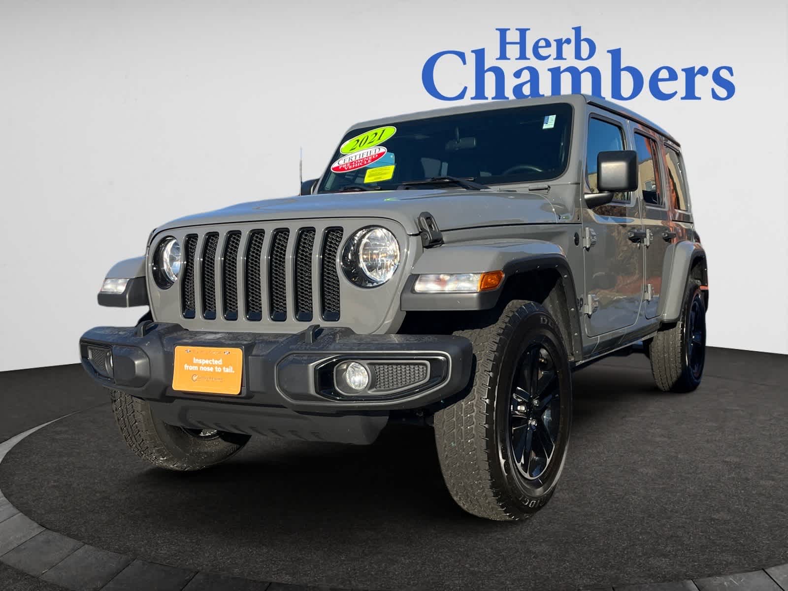 used 2021 Jeep Wrangler car, priced at $35,198