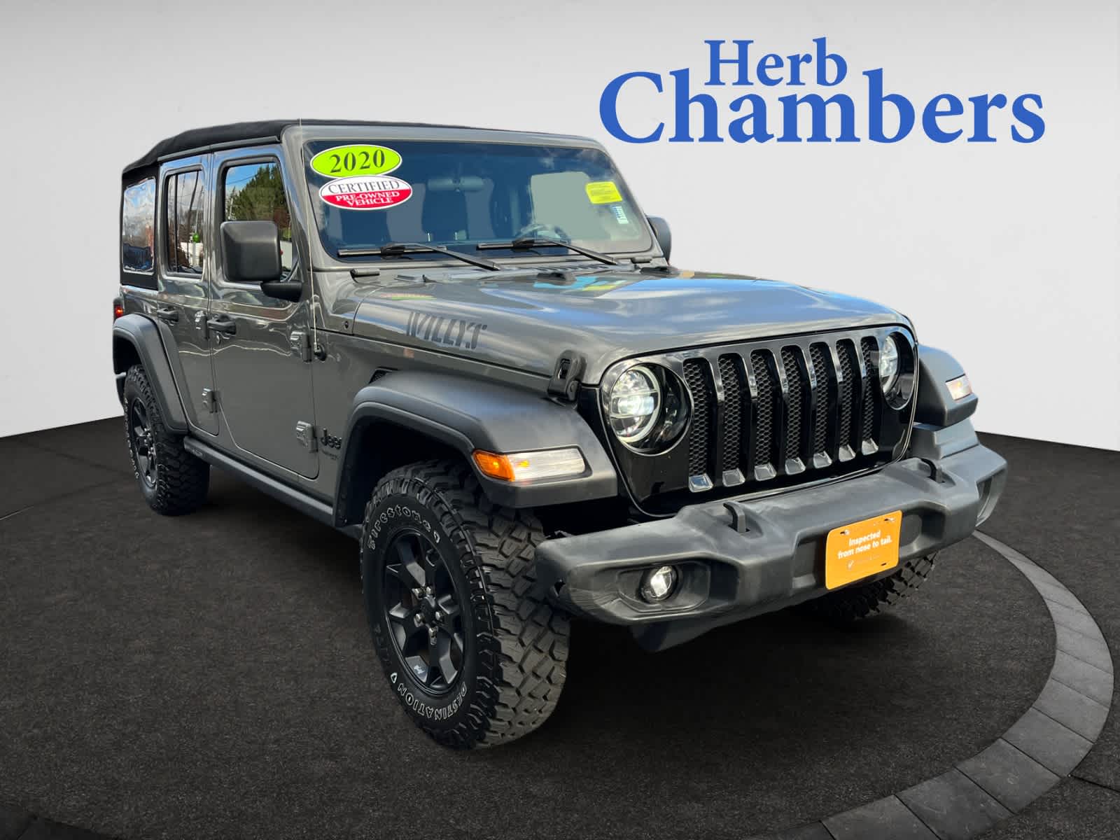 used 2020 Jeep Wrangler Unlimited car, priced at $27,998