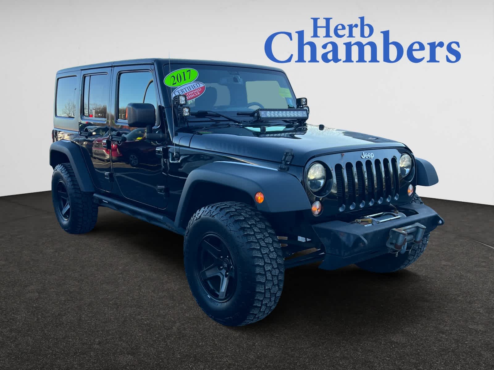 used 2017 Jeep Wrangler Unlimited car, priced at $22,998