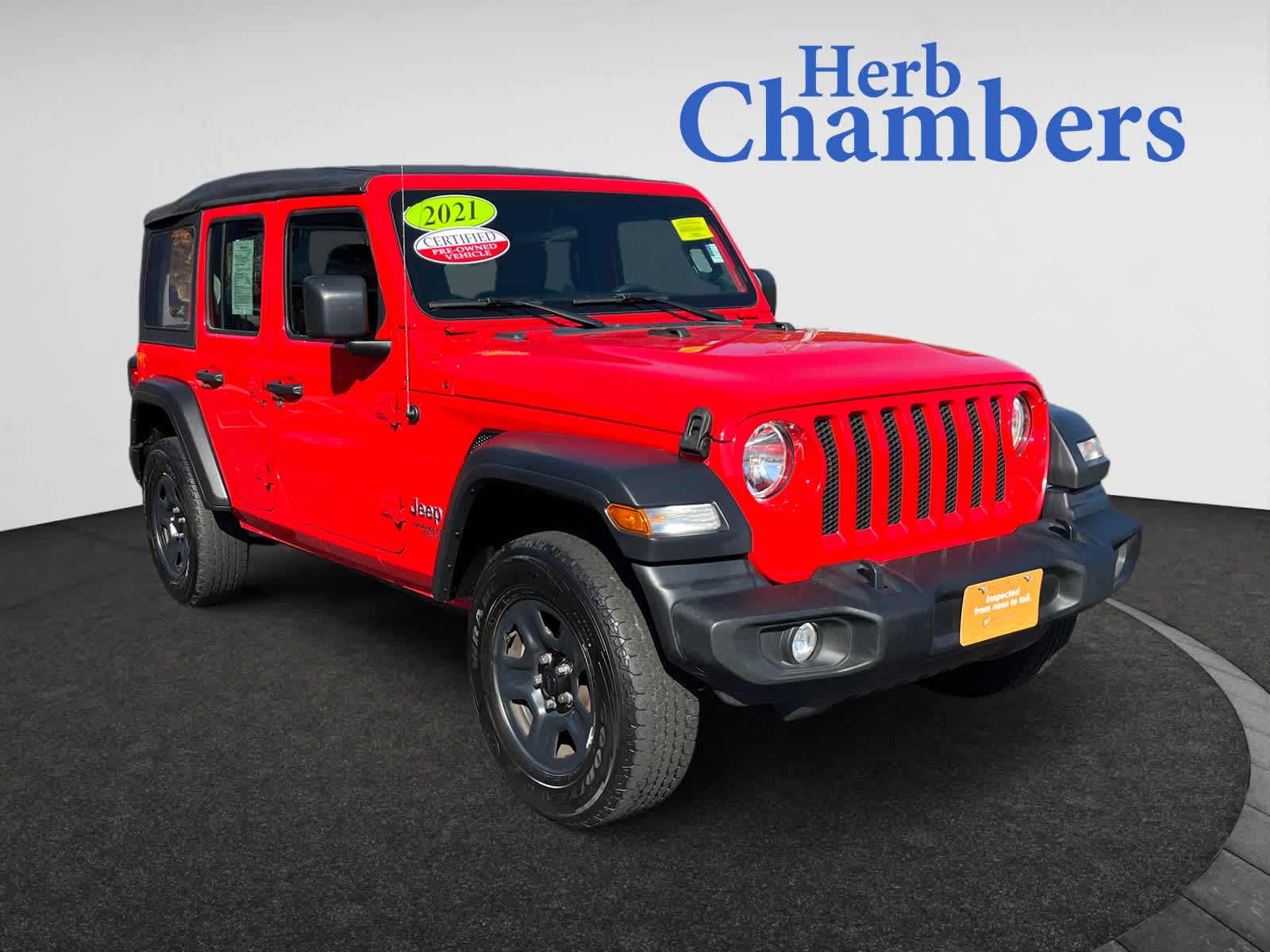 used 2021 Jeep Wrangler car, priced at $27,988