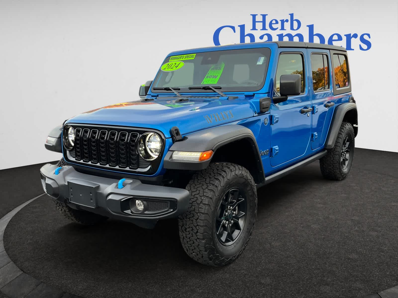 used 2024 Jeep Wrangler 4xe car, priced at $45,998