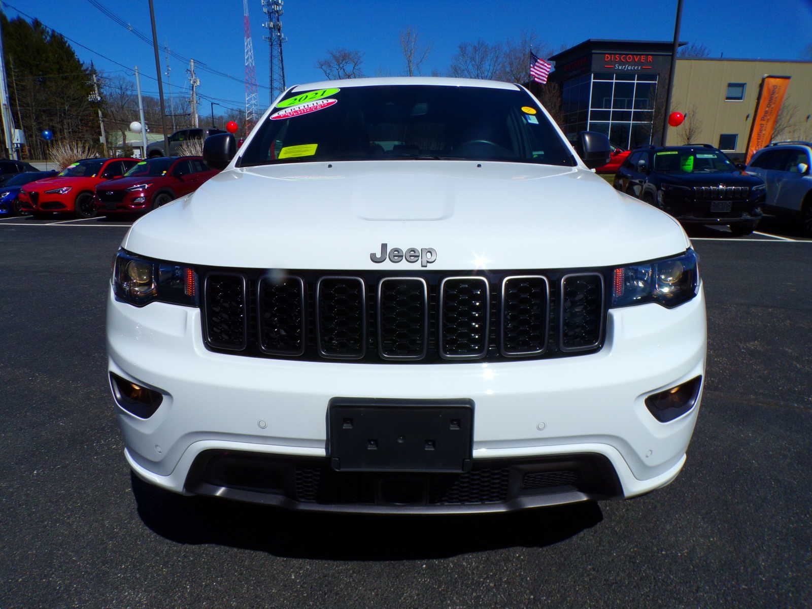 used 2021 Jeep Grand Cherokee car, priced at $32,398