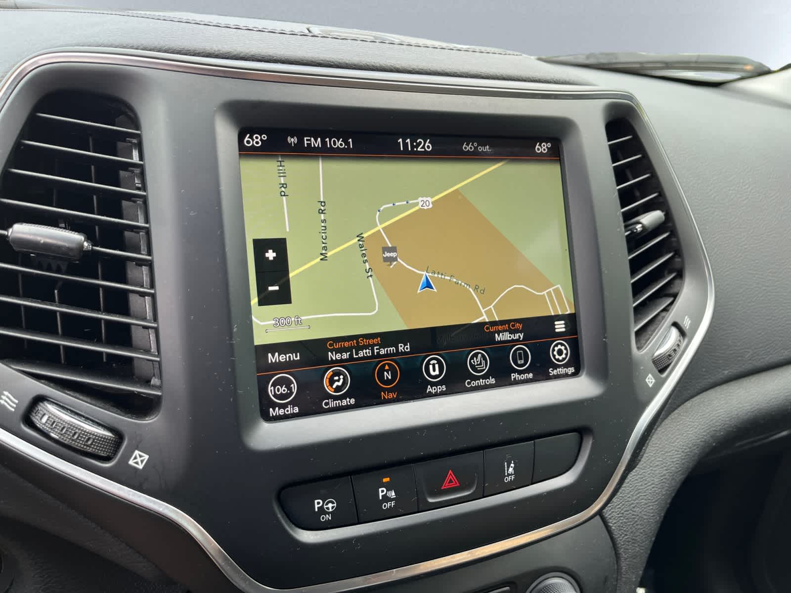 used 2023 Jeep Cherokee car, priced at $24,888
