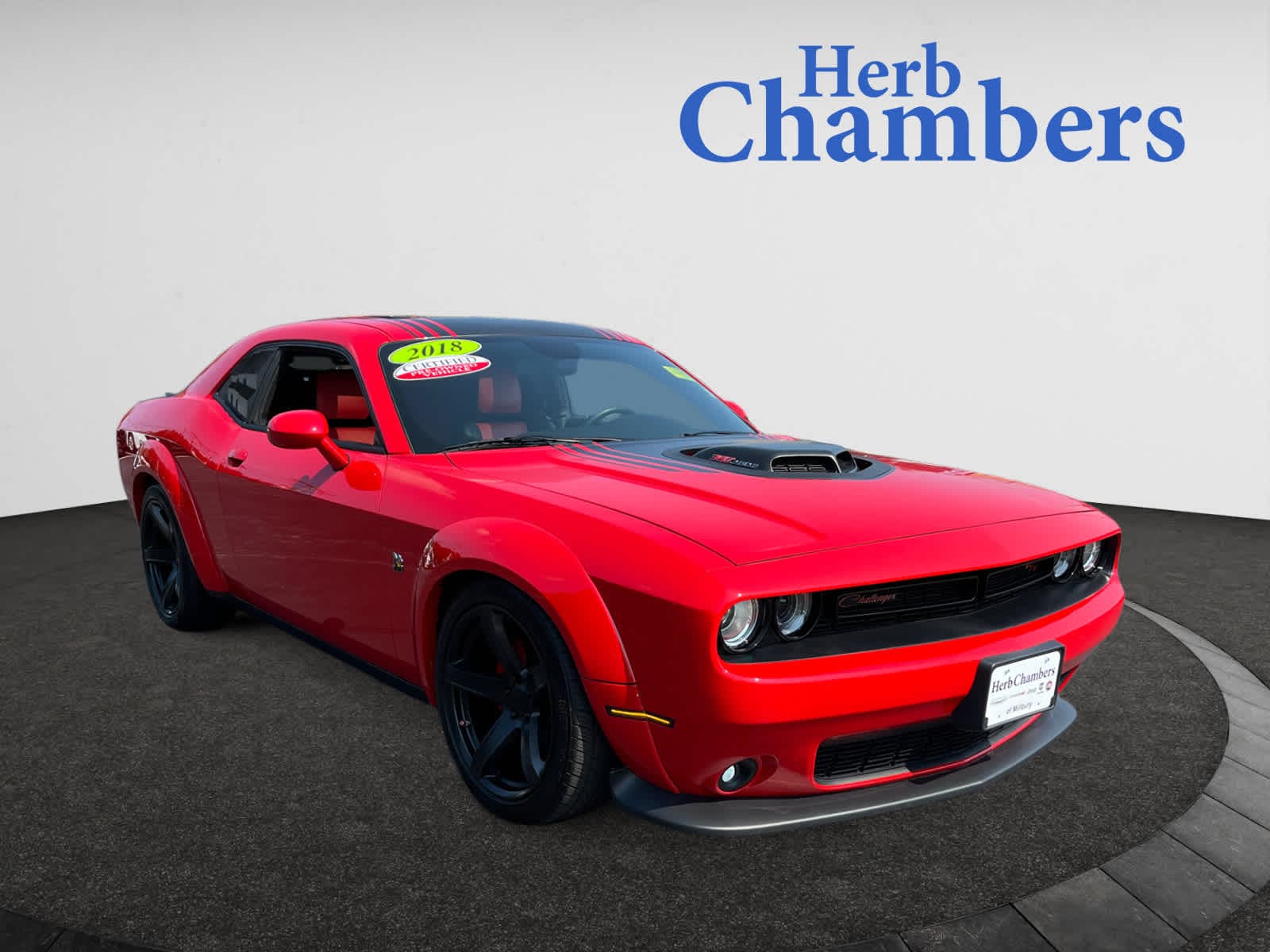 used 2018 Dodge Challenger car, priced at $37,998