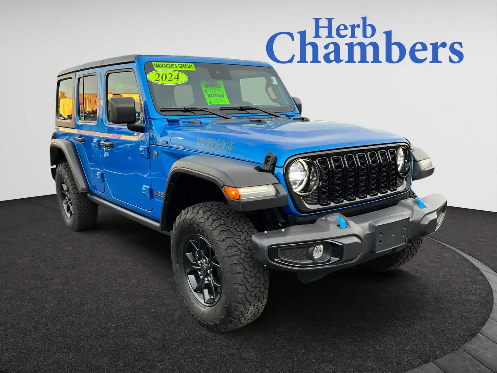 used 2024 Jeep Wrangler 4xe car, priced at $45,998