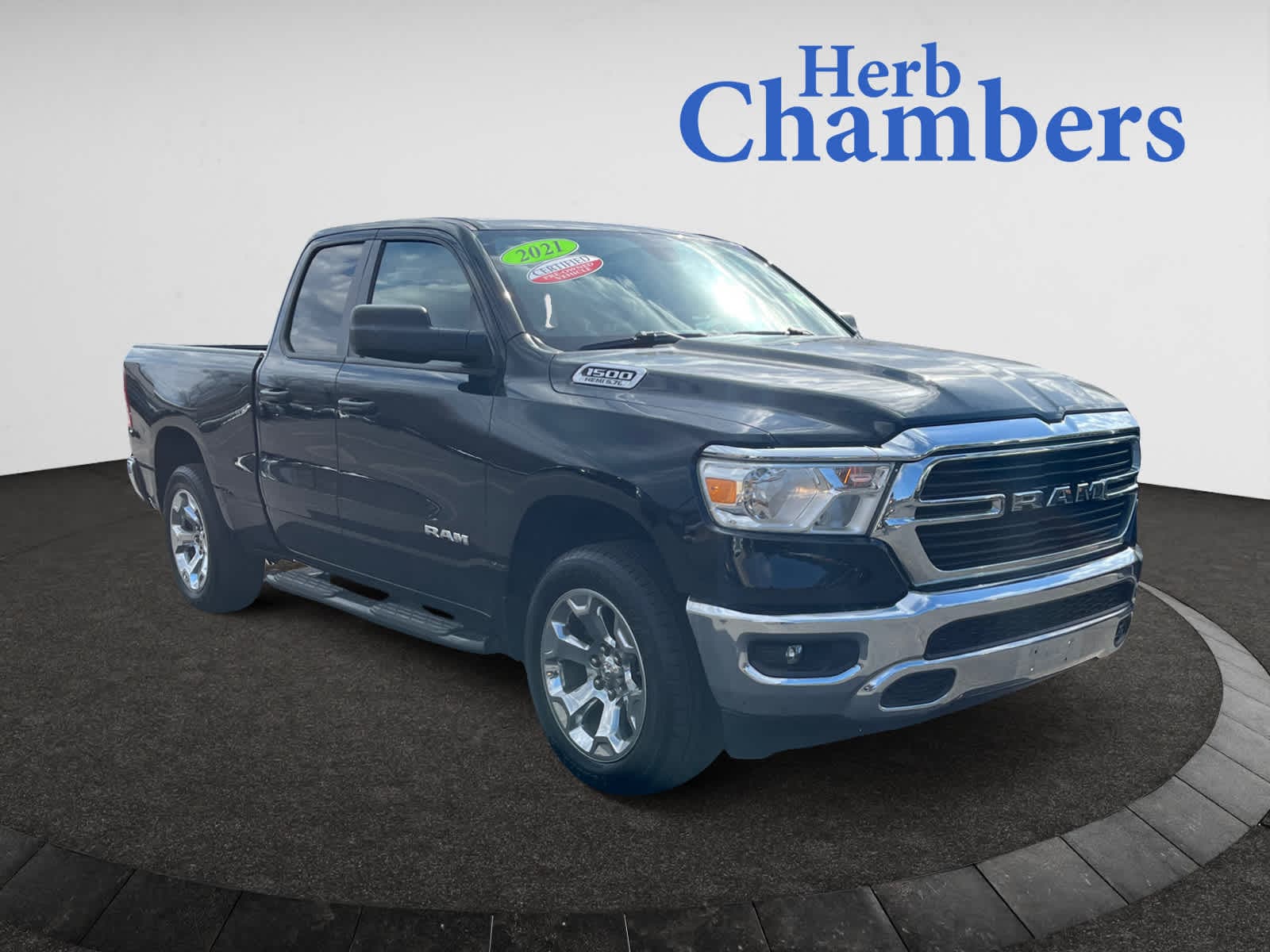 used 2021 Ram 1500 car, priced at $26,998