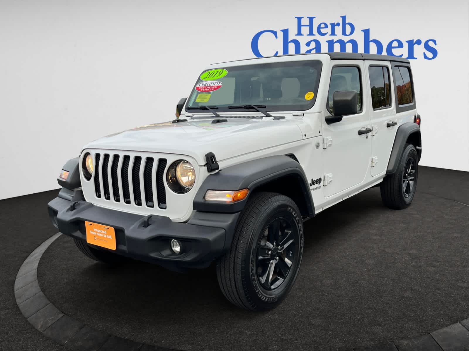 used 2019 Jeep Wrangler Unlimited car, priced at $28,998