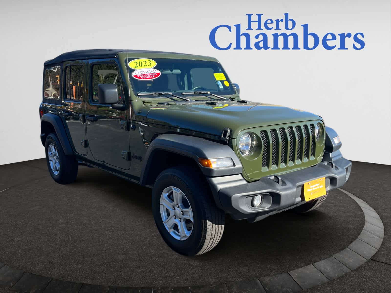 used 2023 Jeep Wrangler car, priced at $35,998