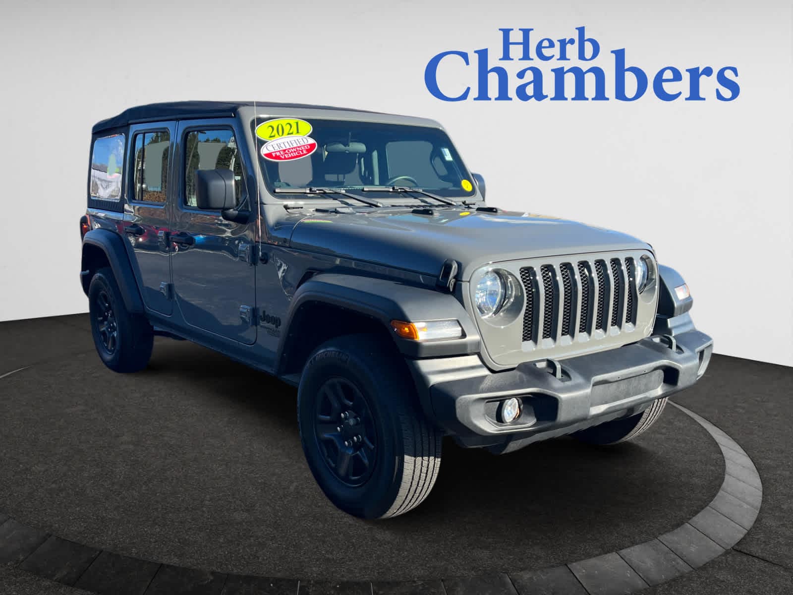 used 2021 Jeep Wrangler car, priced at $28,998