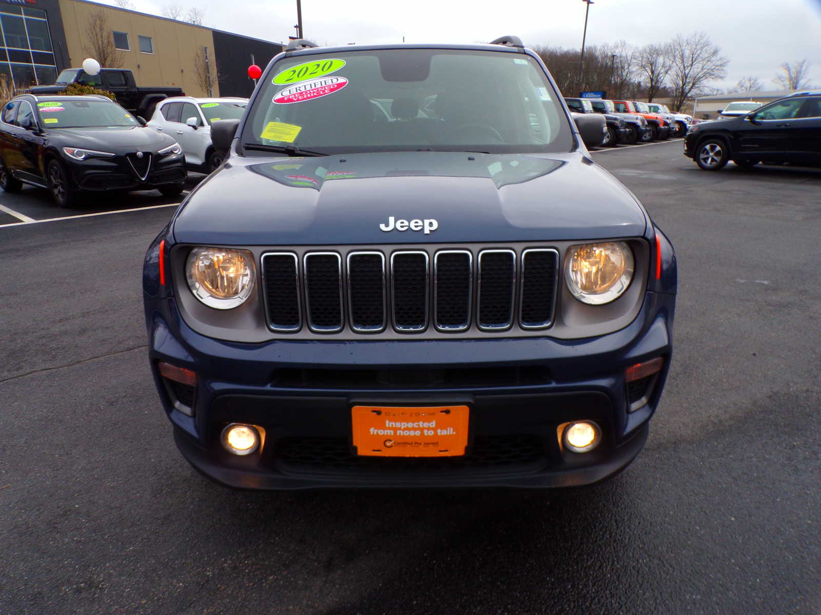 used 2020 Jeep Renegade car, priced at $21,398