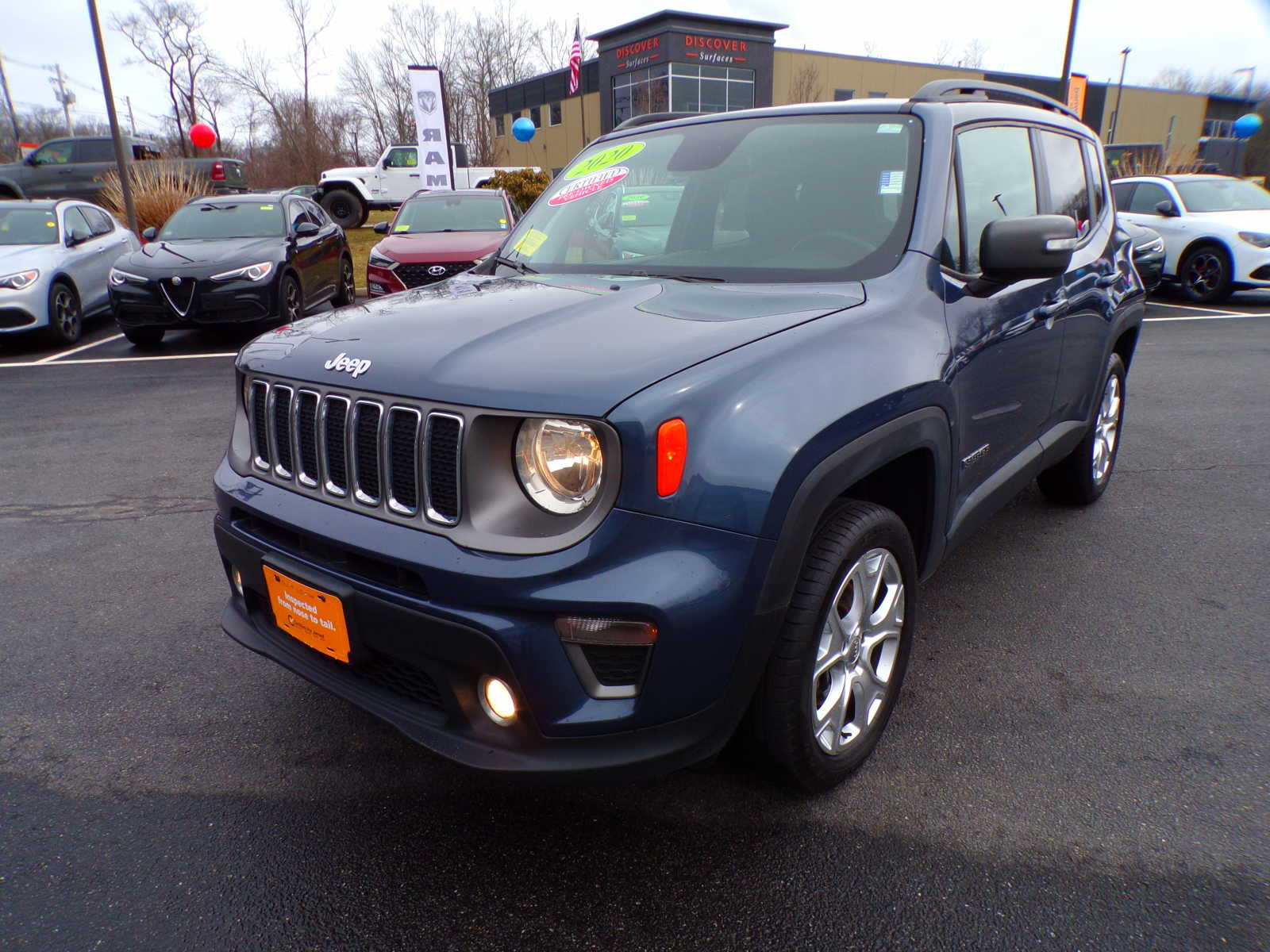 used 2020 Jeep Renegade car, priced at $21,398