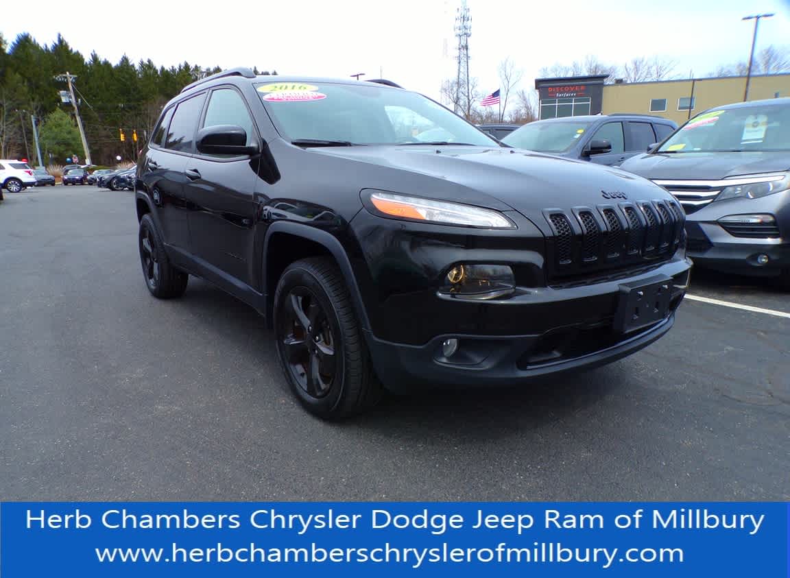 used 2016 Jeep Cherokee car, priced at $17,498