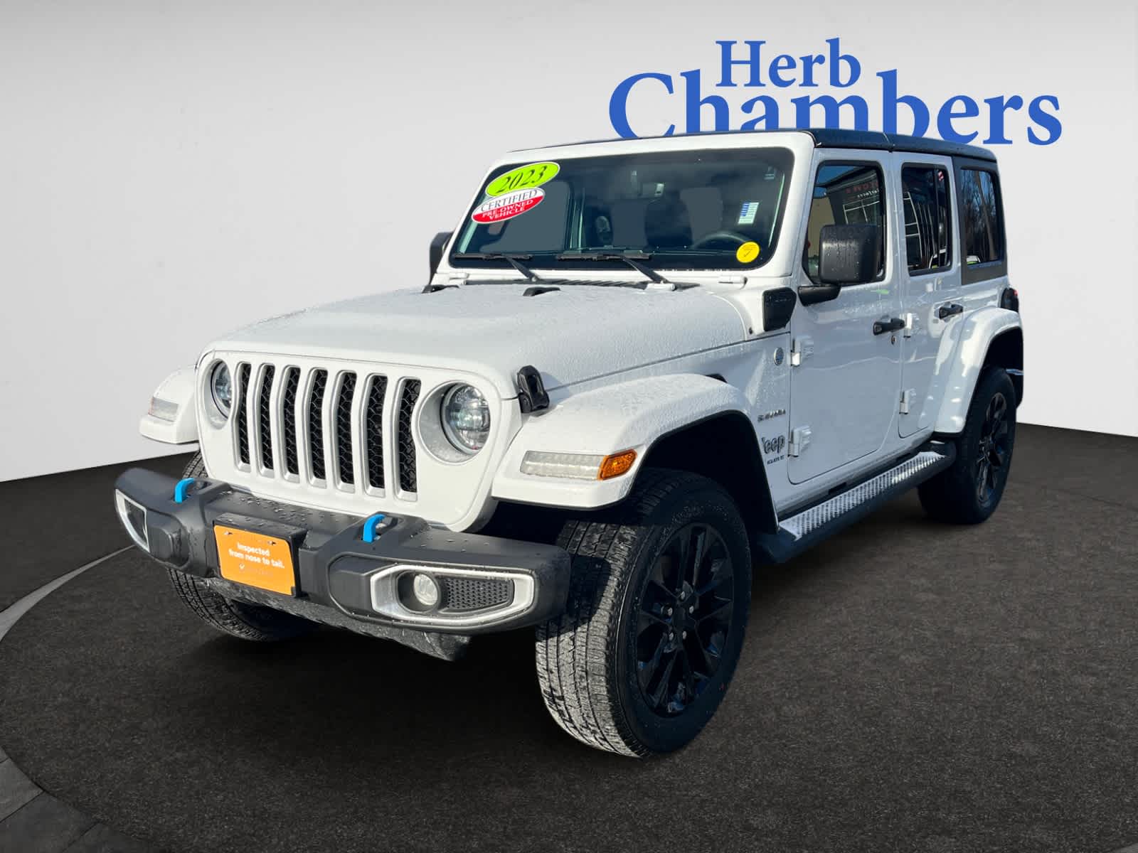 used 2023 Jeep Wrangler 4xe car, priced at $34,998