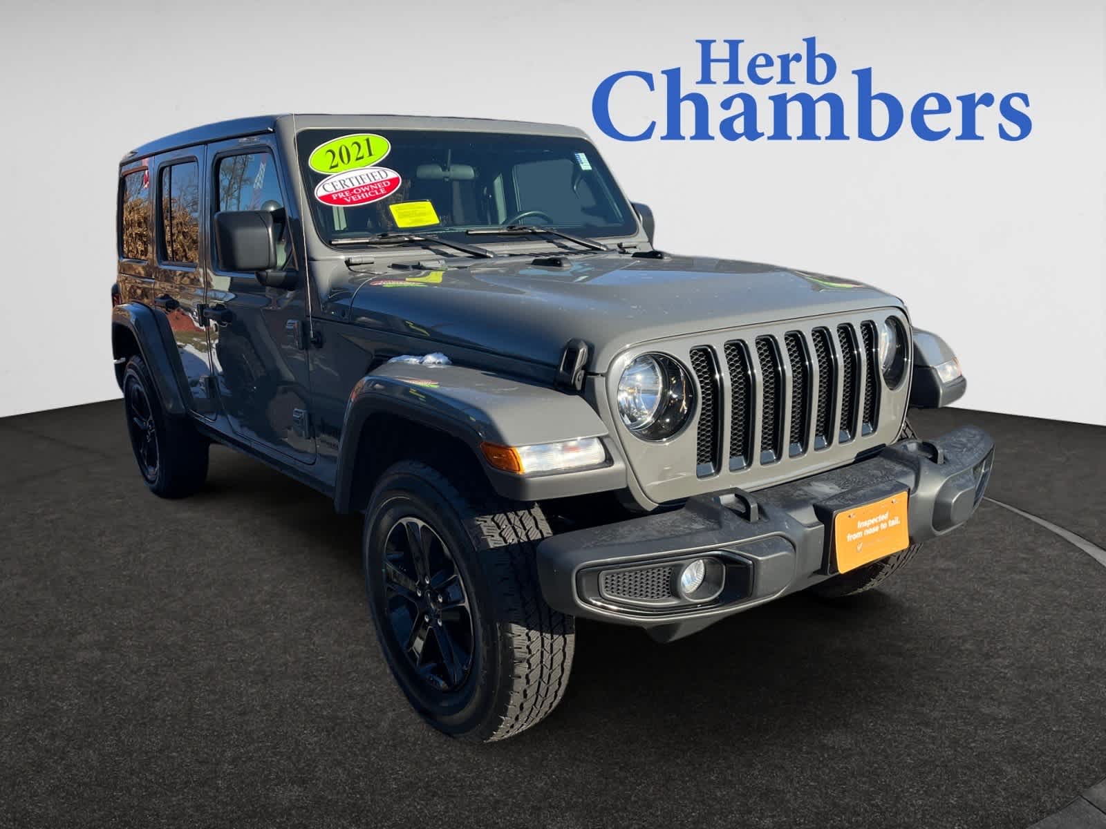 used 2021 Jeep Wrangler car, priced at $35,198