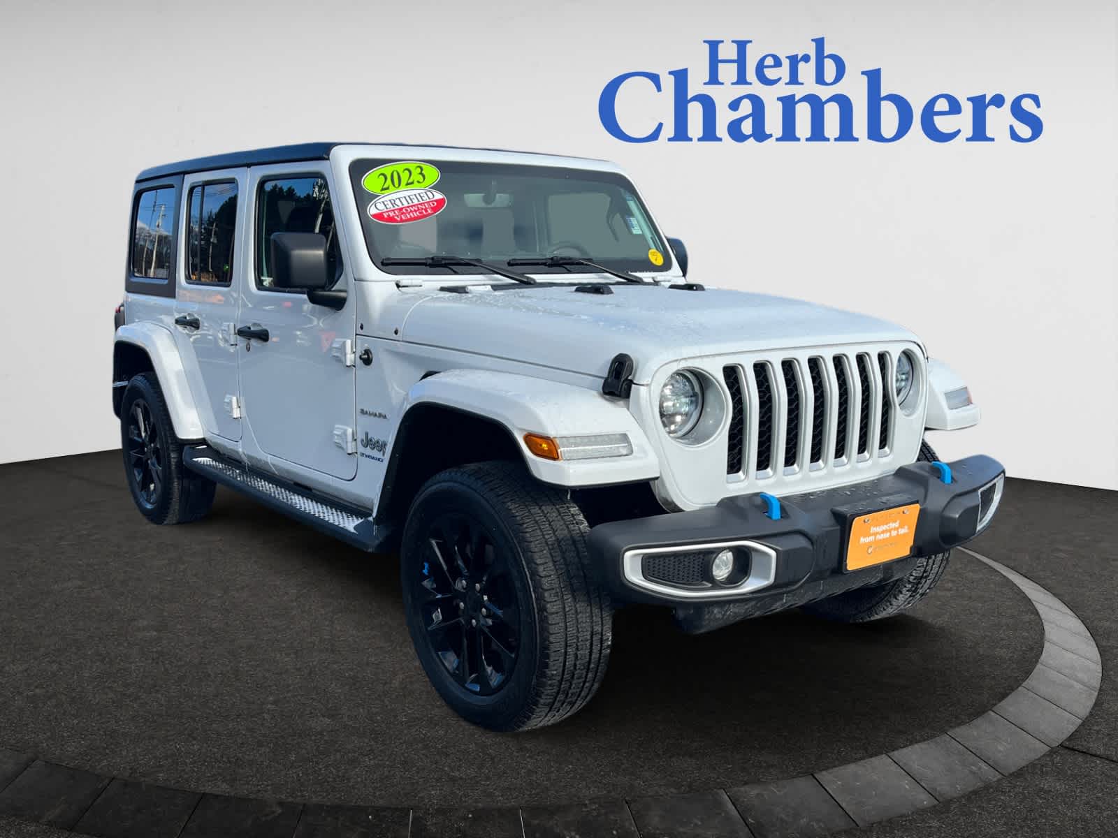 used 2023 Jeep Wrangler 4xe car, priced at $34,998