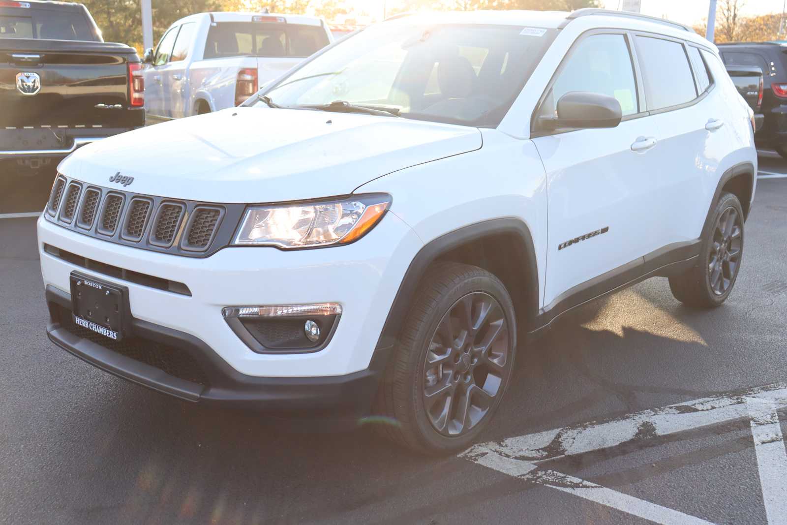 used 2021 Jeep Compass car, priced at $22,998