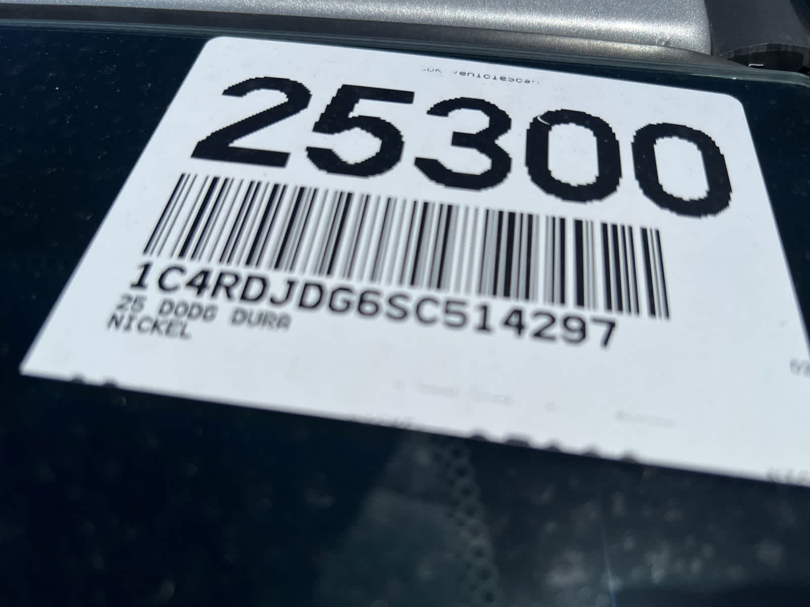 new 2025 Dodge Durango car, priced at $46,223