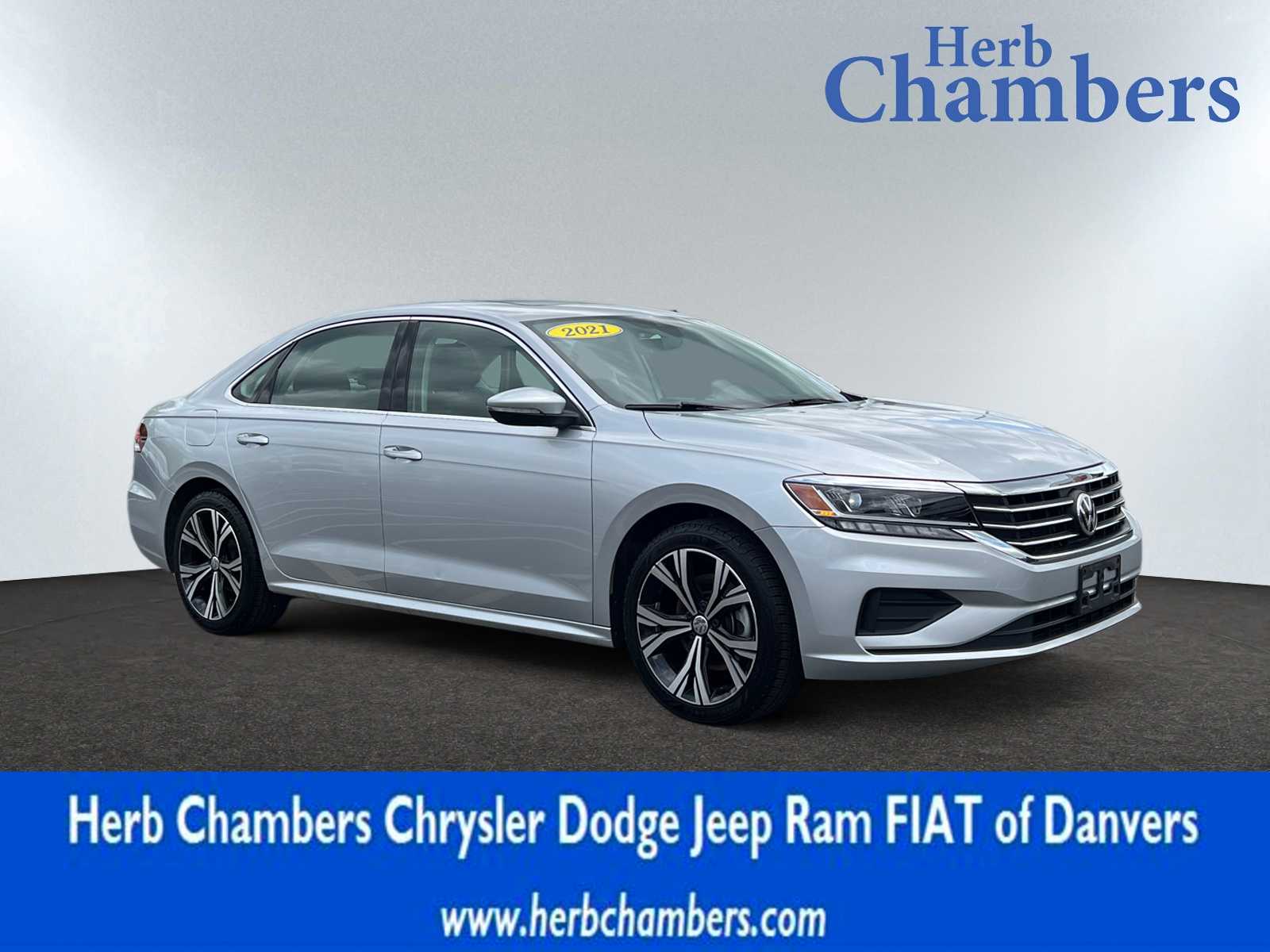 used 2021 Volkswagen Passat car, priced at $19,798