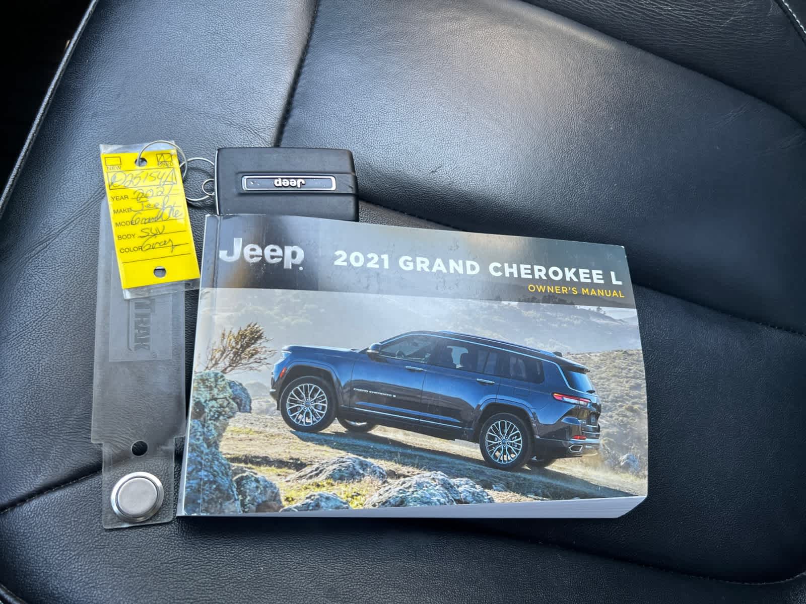 used 2021 Jeep Grand Cherokee L car, priced at $30,998
