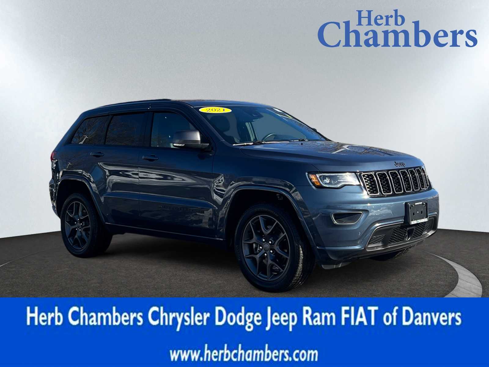 used 2021 Jeep Grand Cherokee car, priced at $27,898