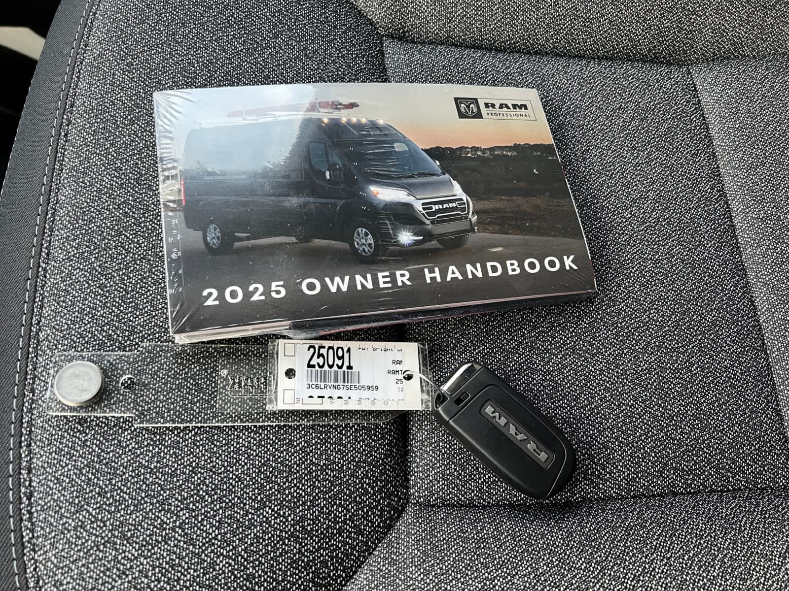 new 2025 Ram ProMaster car, priced at $48,665