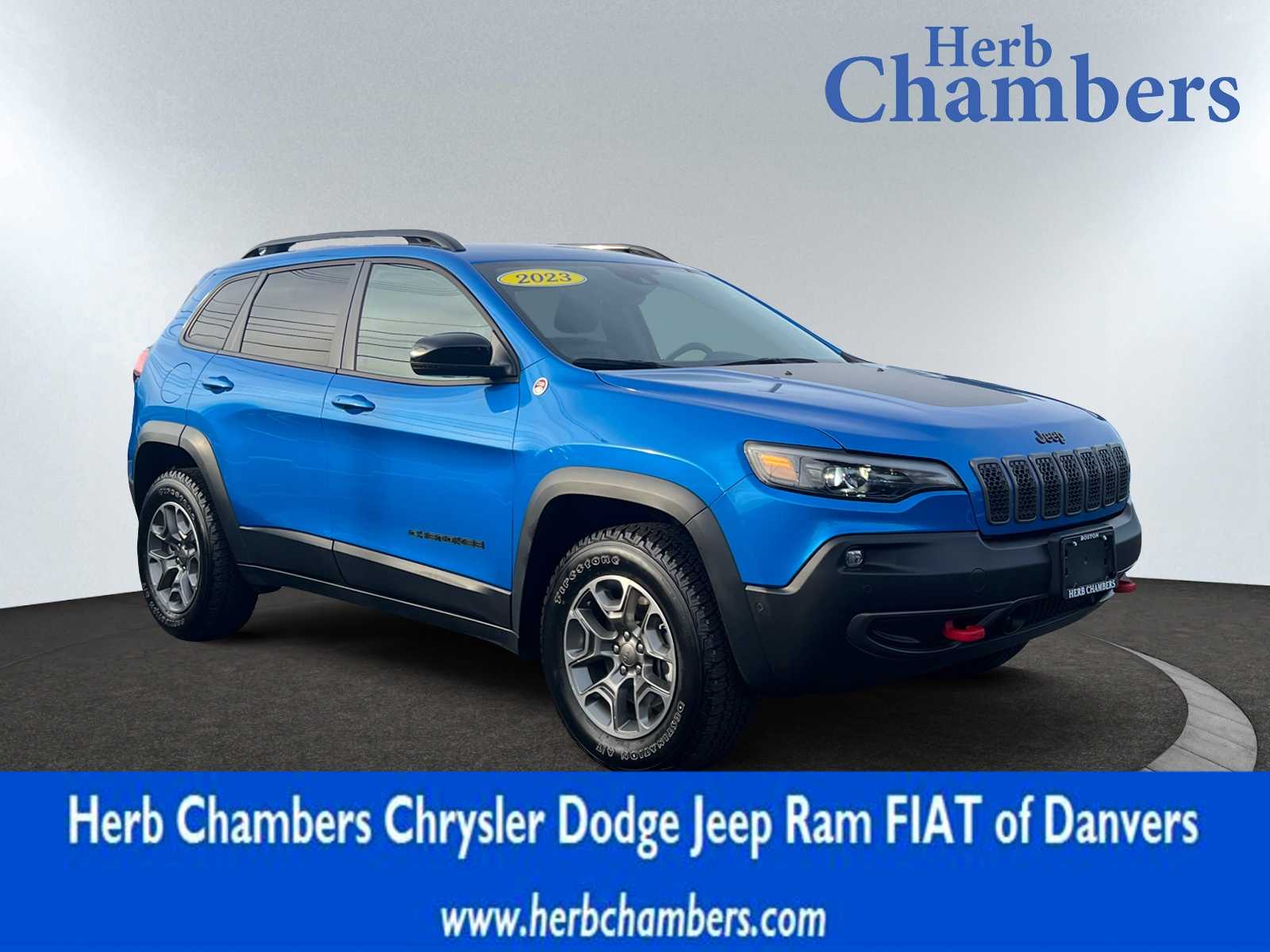 used 2023 Jeep Cherokee car, priced at $31,798