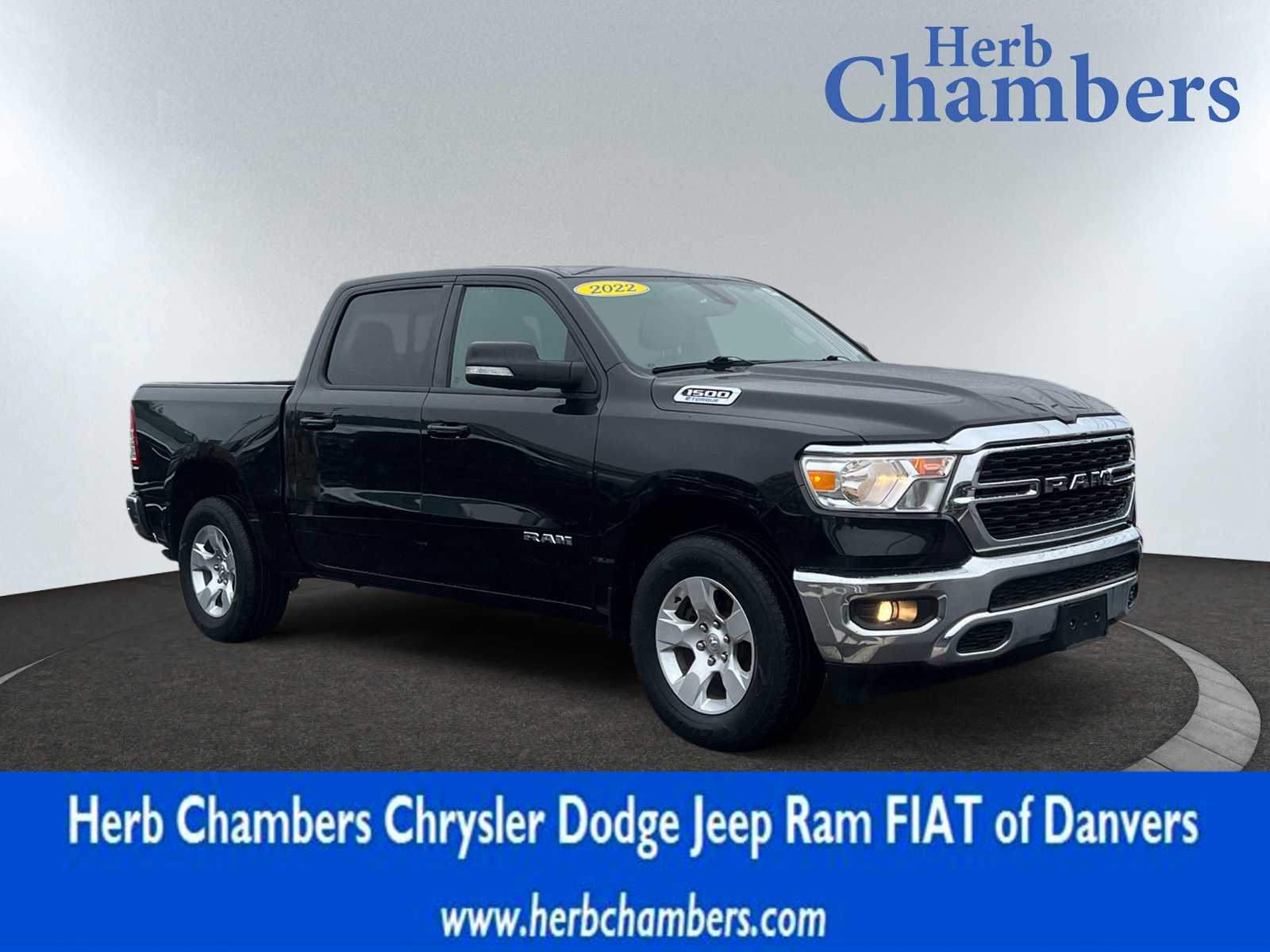 used 2022 Ram 1500 car, priced at $35,098