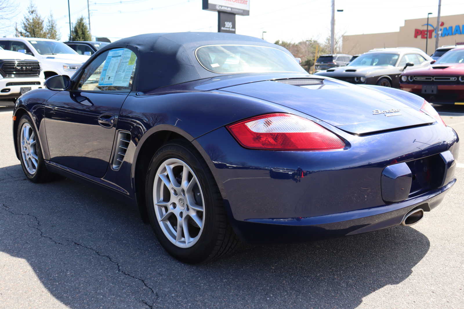 used 2005 Porsche Boxster car, priced at $19,498