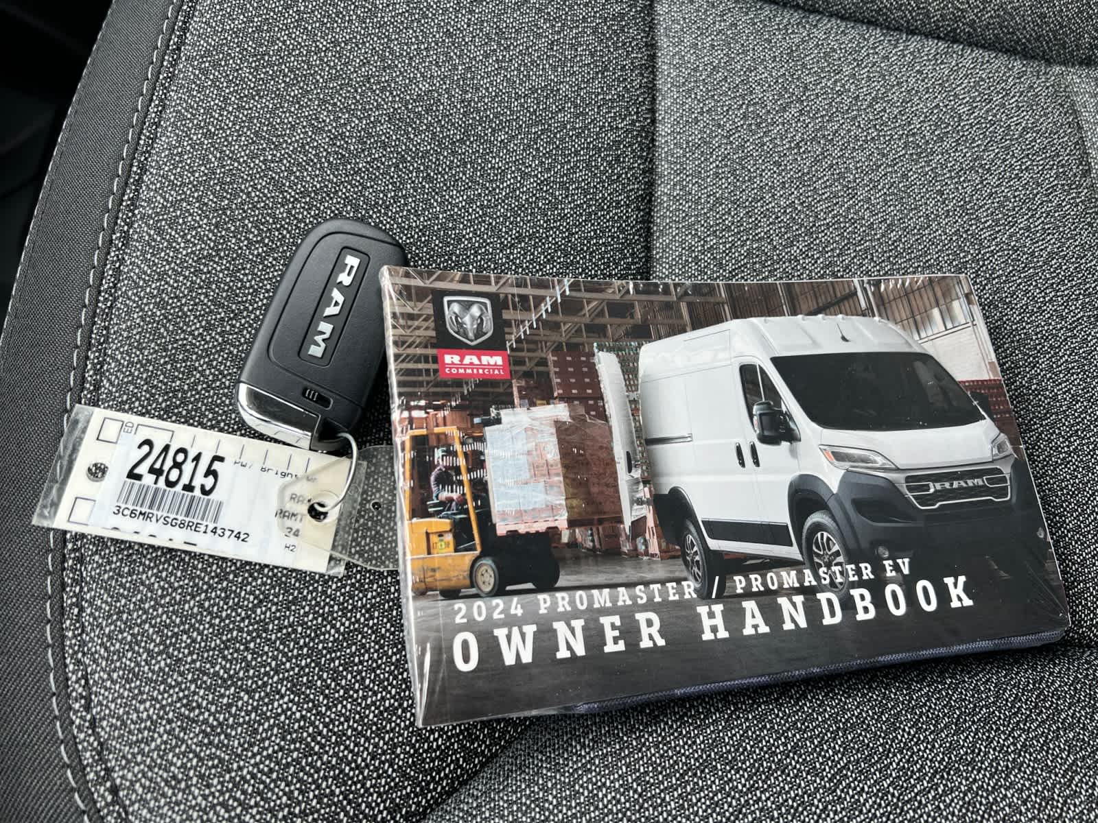 new 2024 Ram ProMaster car, priced at $62,960