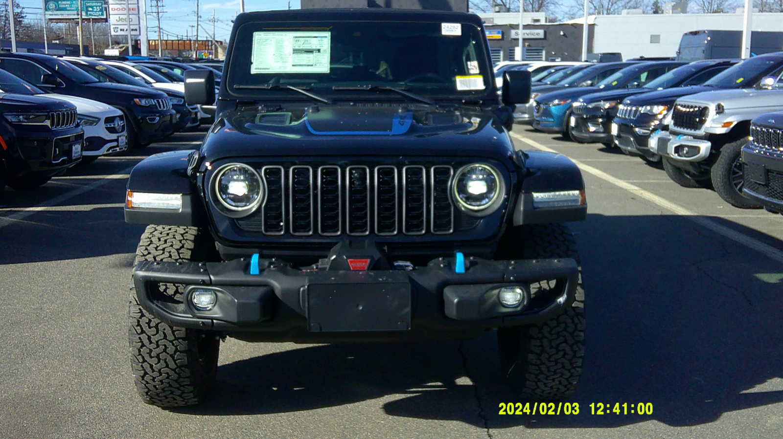 new 2024 Jeep Wrangler 4xe car, priced at $76,375