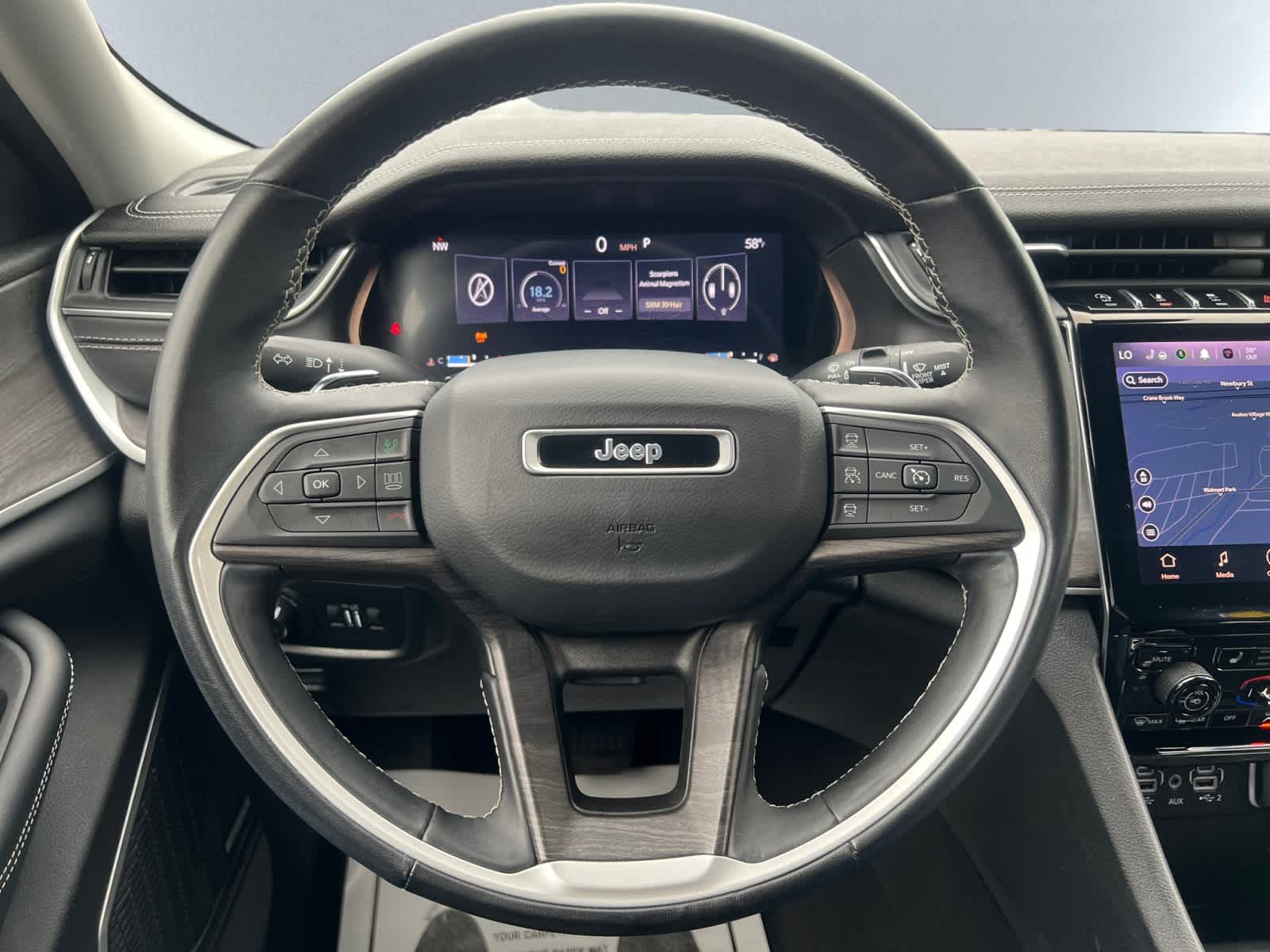 used 2021 Jeep Grand Cherokee L car, priced at $31,198