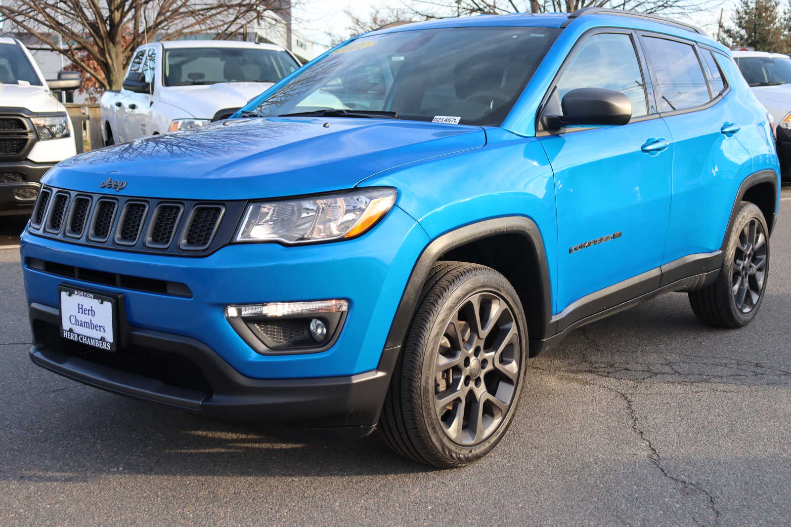 used 2021 Jeep Compass car, priced at $21,498