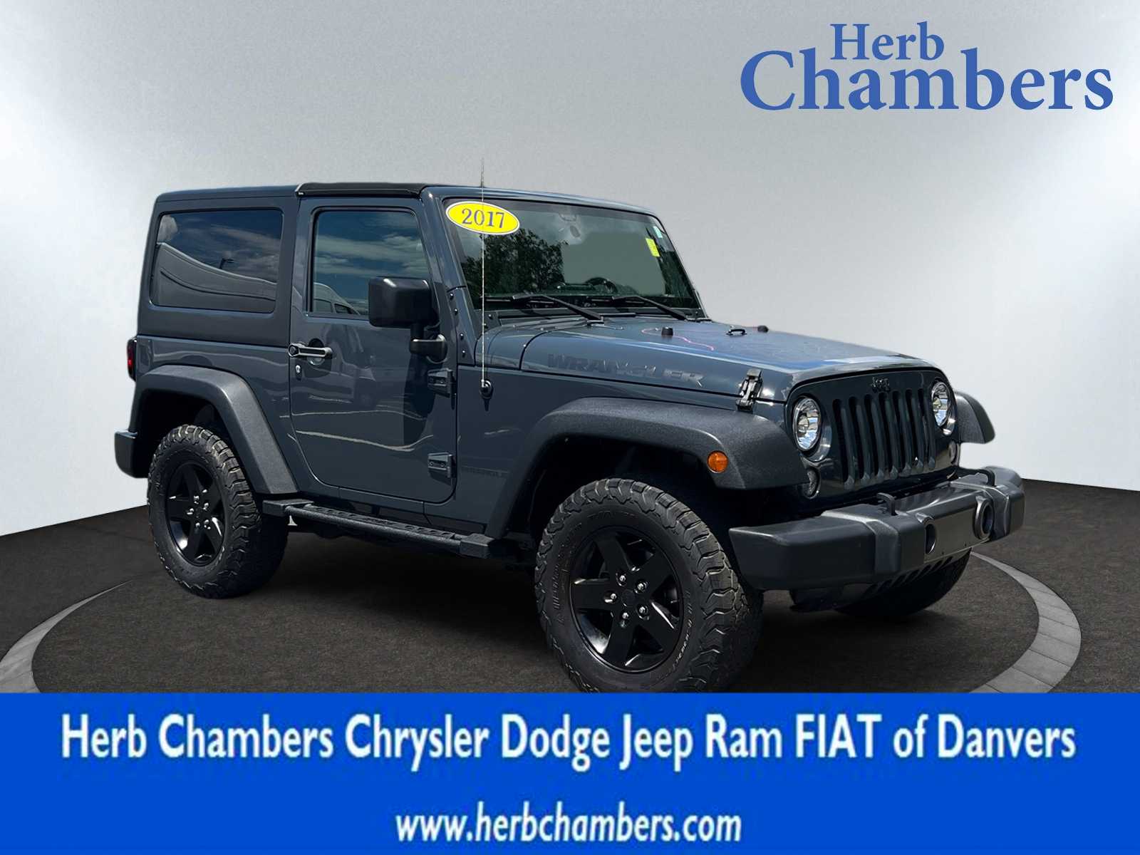used 2017 Jeep Wrangler JK car, priced at $21,998