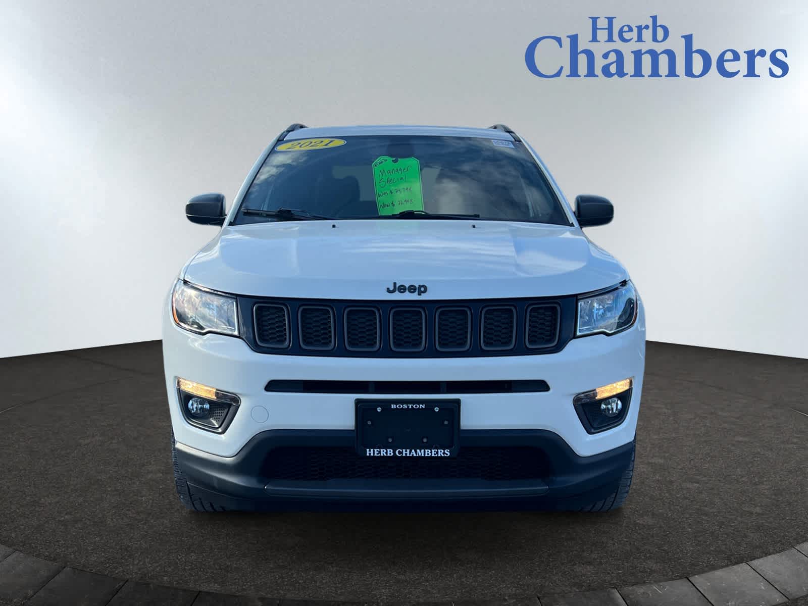 used 2021 Jeep Compass car, priced at $20,298