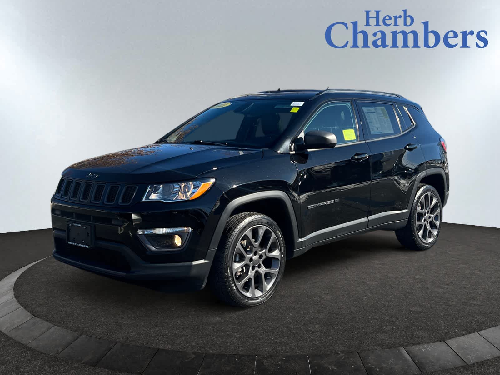 used 2021 Jeep Compass car, priced at $19,398