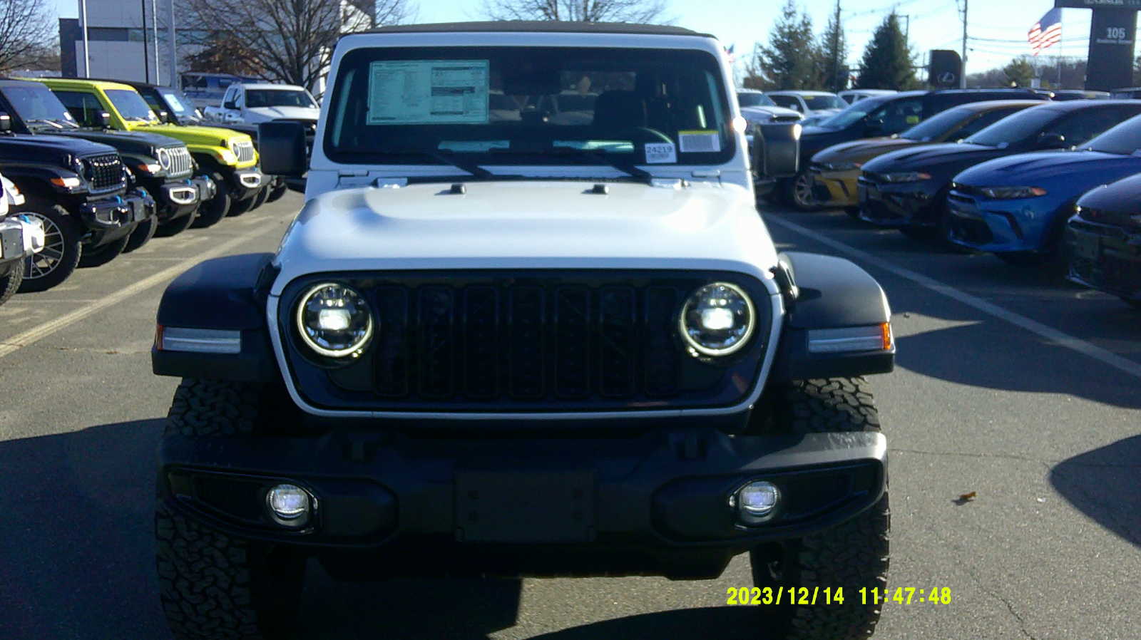 new 2024 Jeep Wrangler car, priced at $43,890