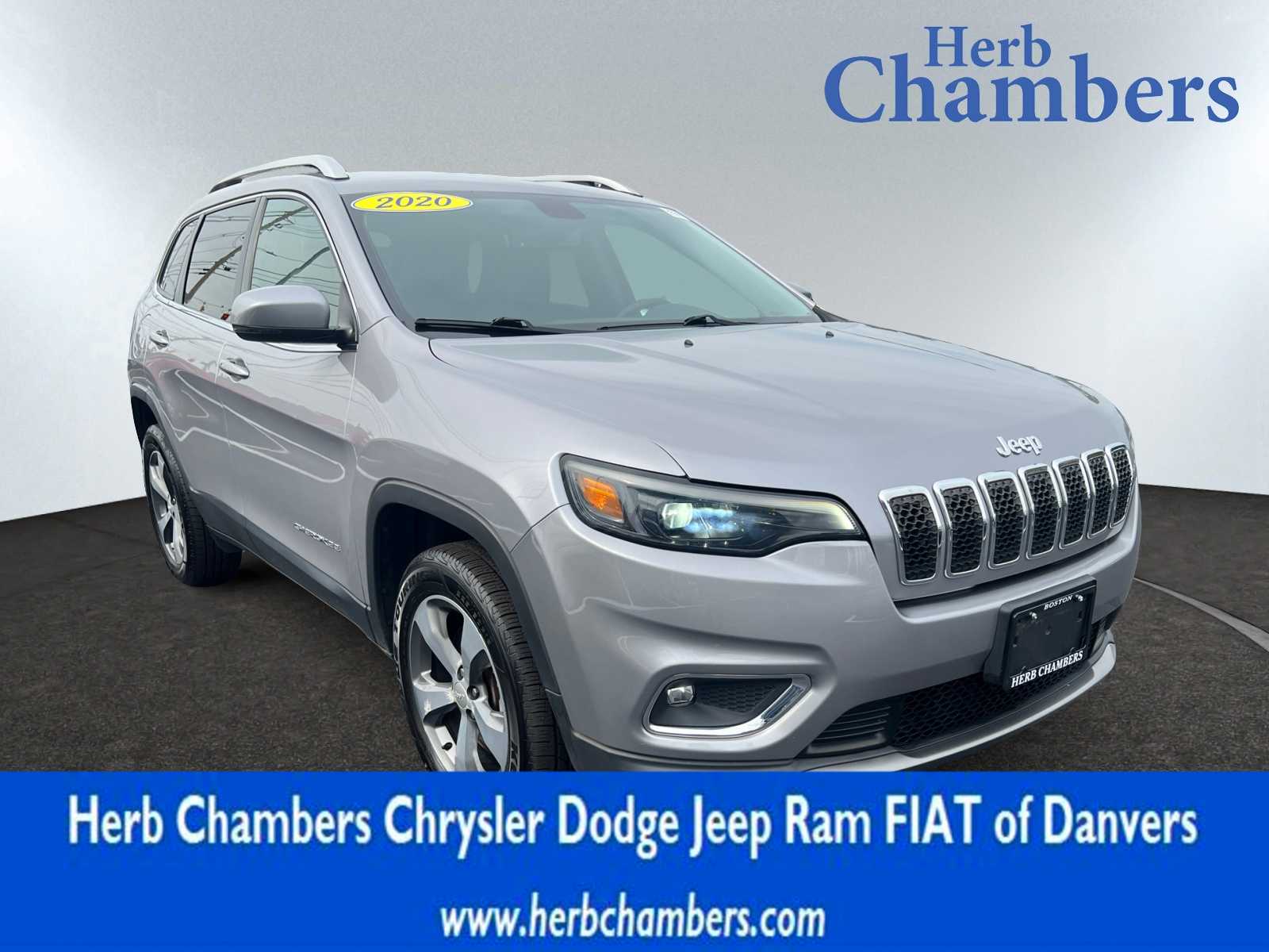 used 2020 Jeep Cherokee car, priced at $21,798