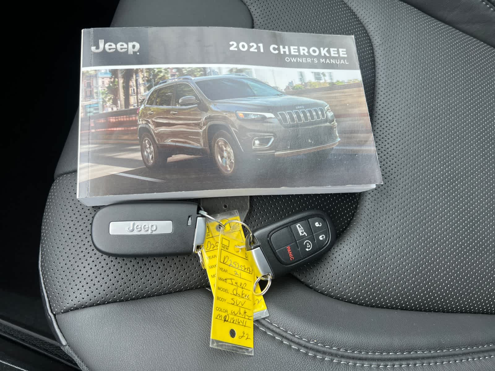 used 2021 Jeep Cherokee car, priced at $28,998