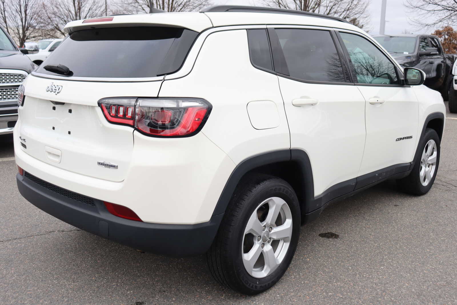 used 2021 Jeep Compass car, priced at $21,798
