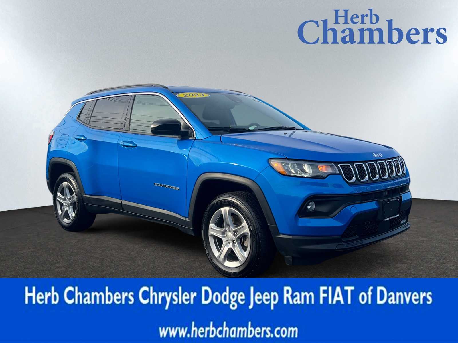 used 2023 Jeep Compass car, priced at $26,298