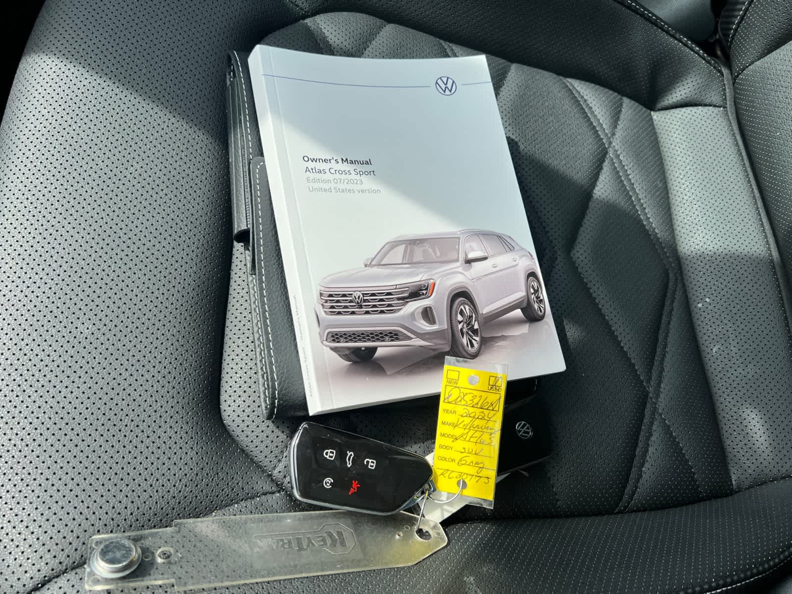 used 2024 Volkswagen Atlas Cross Sport car, priced at $36,998