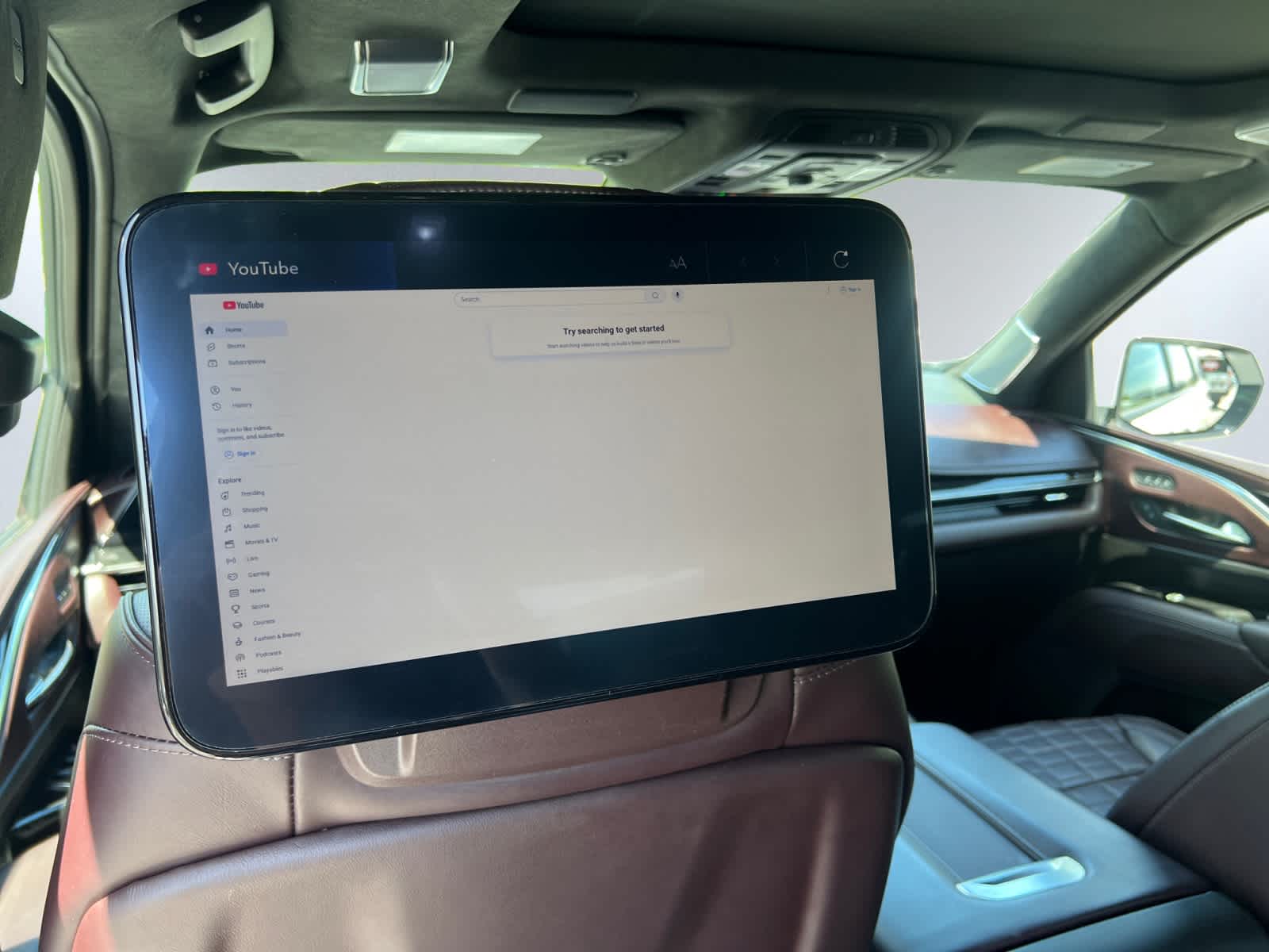 used 2023 Cadillac Escalade car, priced at $89,498