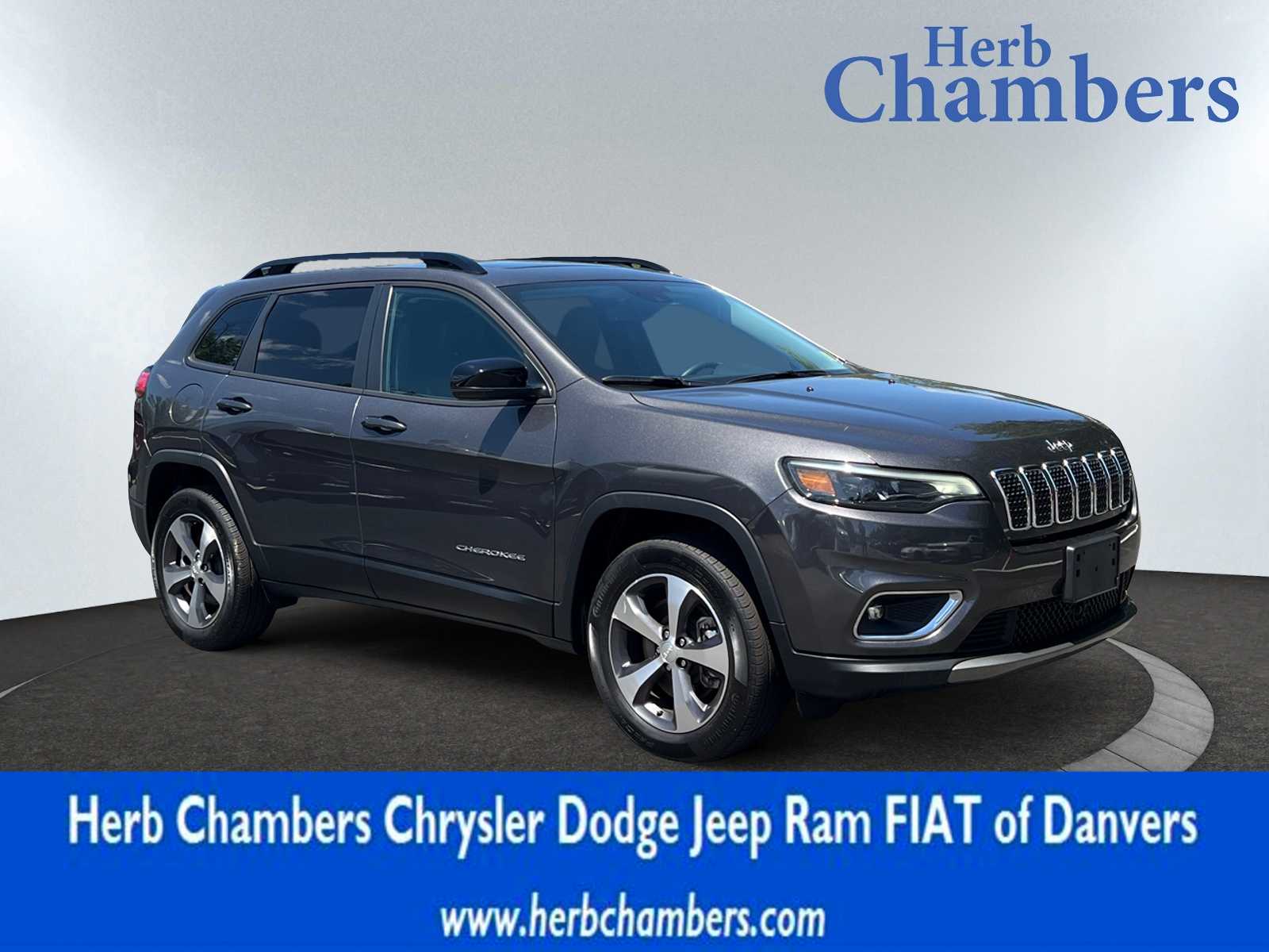 used 2022 Jeep Cherokee car, priced at $28,998