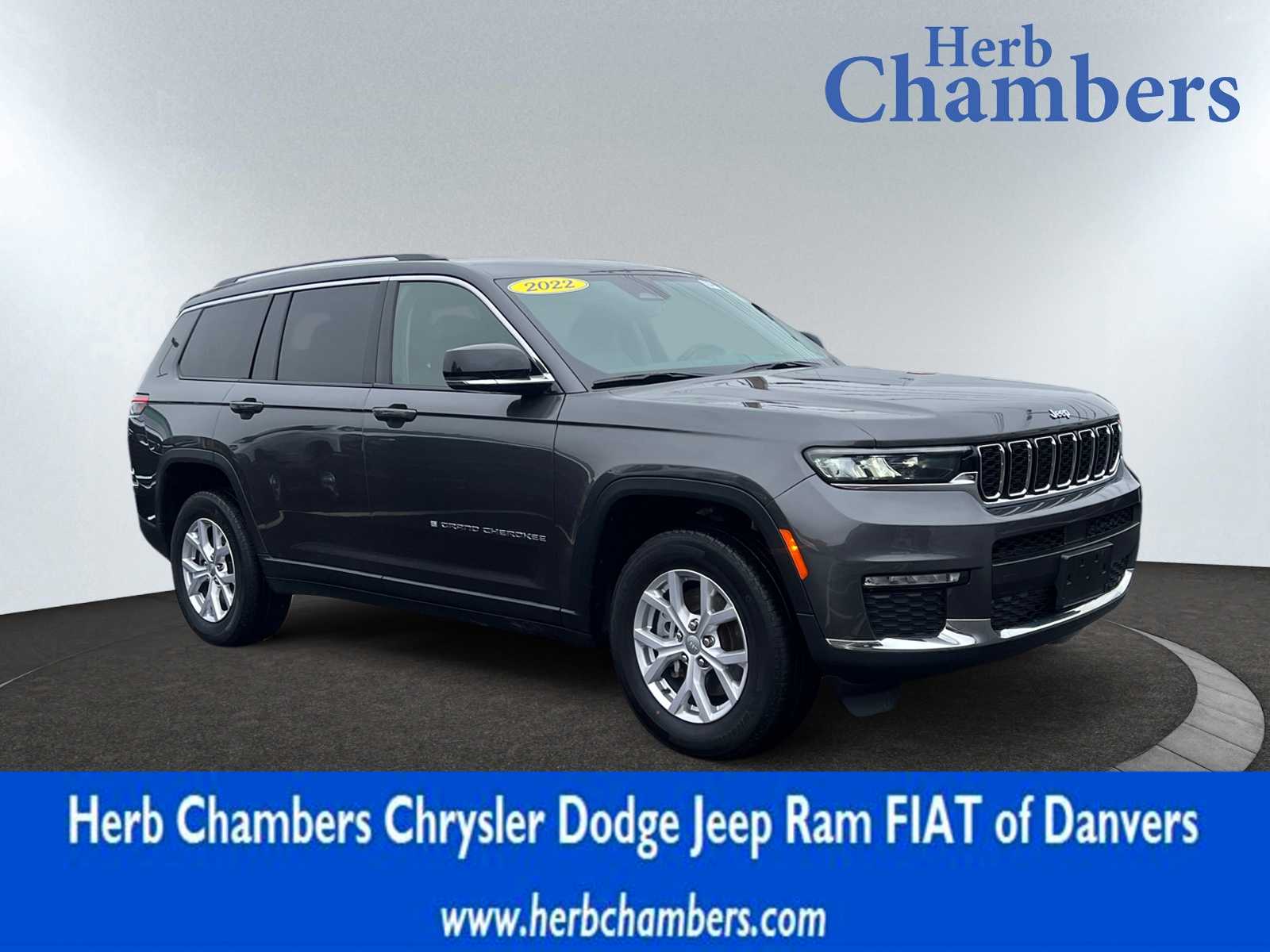 used 2021 Jeep Grand Cherokee L car, priced at $31,198