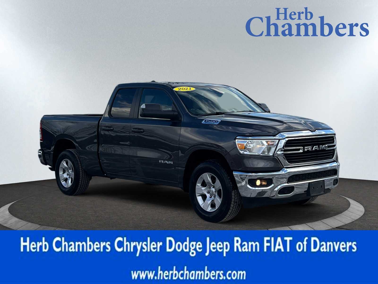 used 2021 Ram 1500 car, priced at $32,798