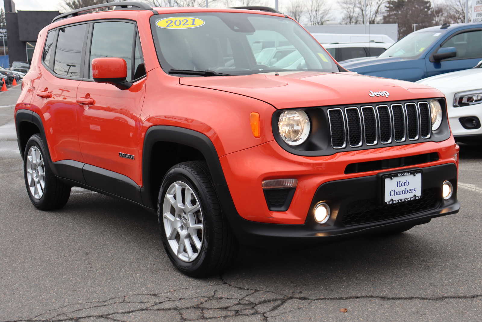 used 2021 Jeep Renegade car, priced at $18,498