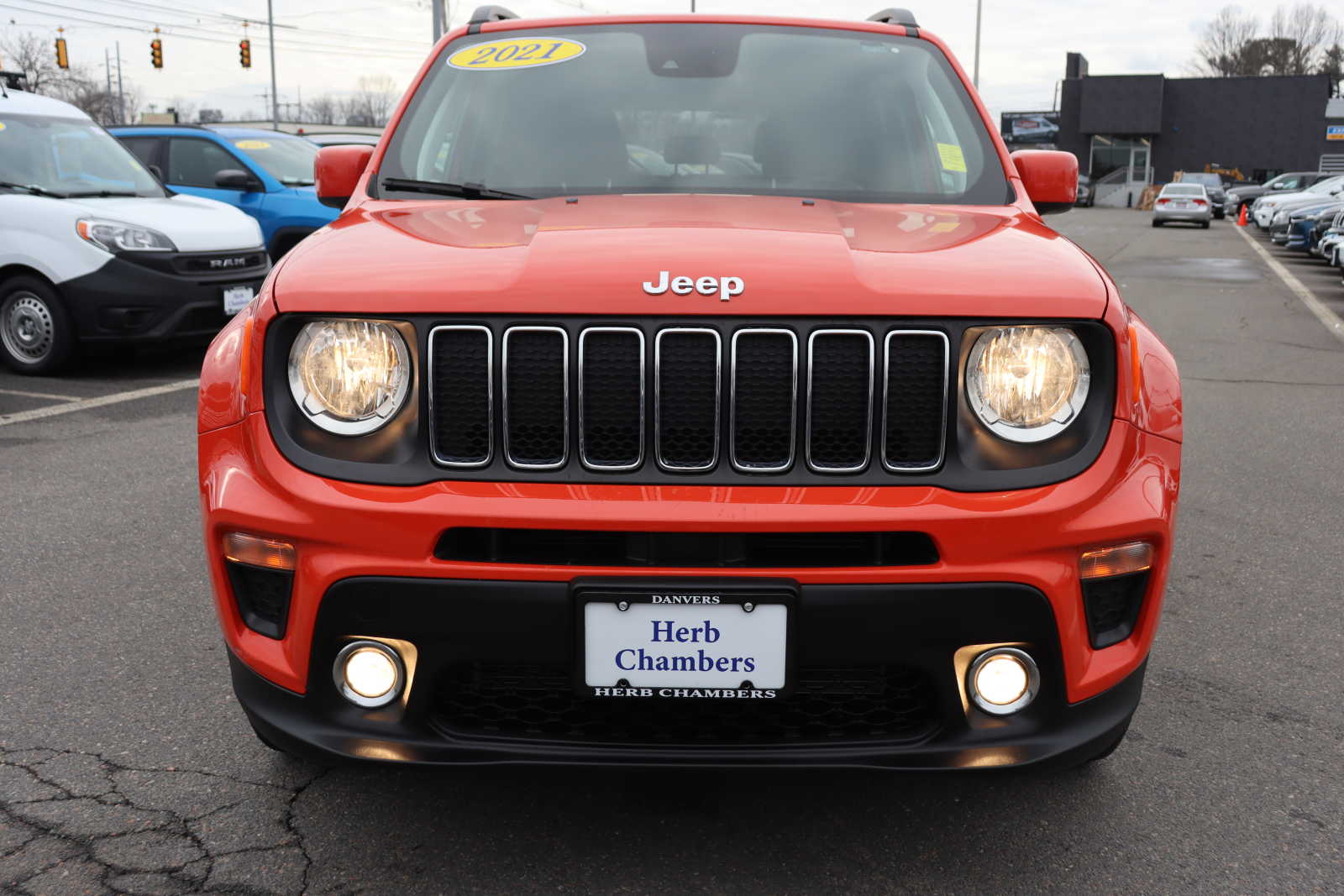 used 2021 Jeep Renegade car, priced at $18,498