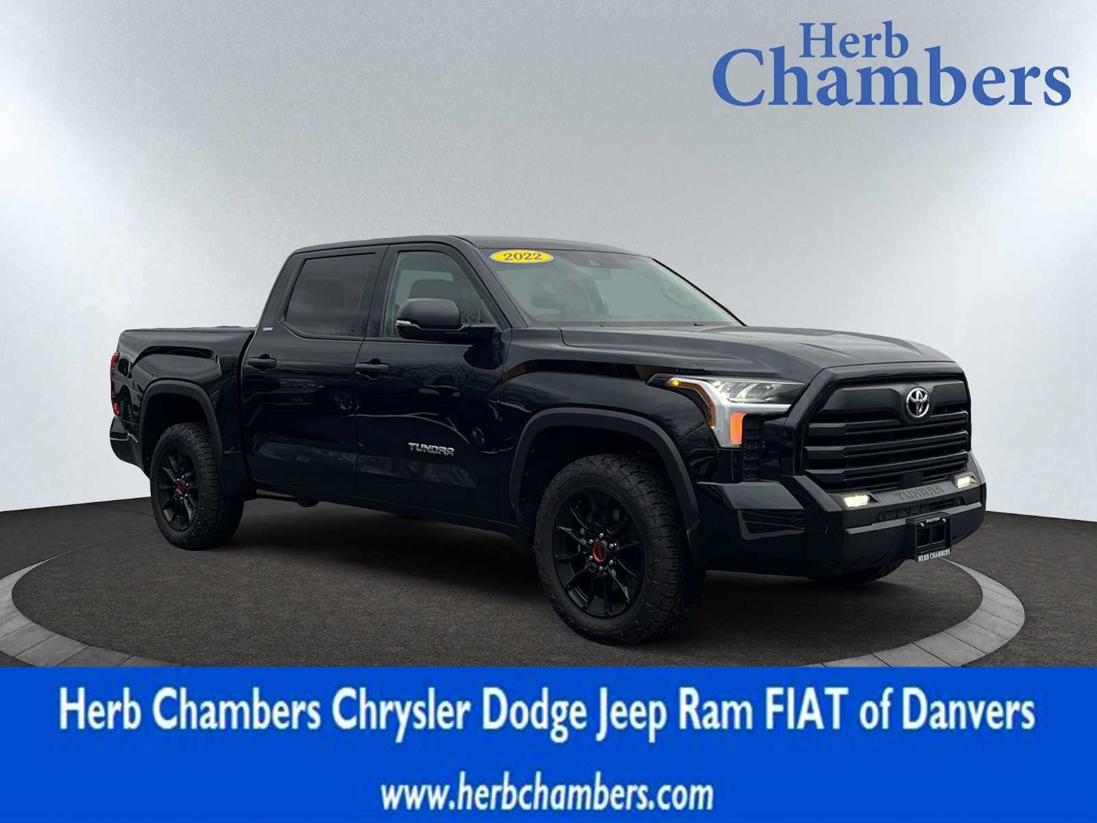 used 2022 Toyota Tundra car, priced at $40,498